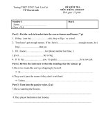 Tài liệu DE KT 15'''' -SO 1-HK2-10 CB-TU LUAN