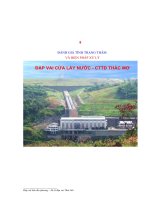 Tài liệu Công trình Thủy điện Hòa Bình_ Phần 8 ppt