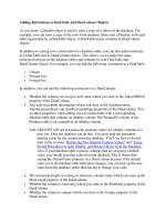 Tài liệu Adding Restrictions to DataTable and DataColumn Objects phần 1 ppt