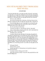 Tài liệu Khai Thác Đá Bằng Máy Nổ Xung Điện Thủy doc