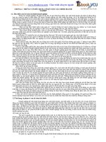  NHỮNG VẤN ĐỀ CƠ BẢN VỀ THỊ TRƯỜNG CHỨNG KHOÁN