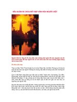 Bài giảng Đầu xuân đi chùa nét đẹp văn hóa của người Việt