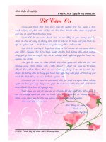 Mối quan hệ giữa sự thỏa mãn và lòng trung thành của khách hàng đối với chất lượng dịch vụ tại alba resort & spa của công ty cổ phần thanh tân 