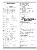 Tài liệu Hệ thống câu hỏi chuyên đề hàm số 12 pptx