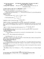 Bài soạn đề thi thử đại học (có đáp án)