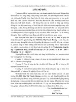 Hoàn thiện công tác lập và phân tích bảng cân đối kế toán tại xí nghiệp vật tư – vận tải 