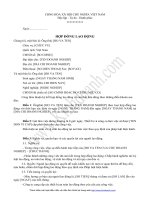 Tài liệu Biểu mẫu 