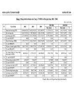  Bảng 2: Bảng tính lợi nhuận của Công ty TNHH An Dân giai đoạn 2002 - 2004