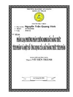 Tài liệu Báo cáo đề tài: Phân loại phương pháp chứng minh bất đẳng thức tích phân doc