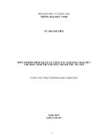 Một số biện pháp quản lý công tác giáo dục đạo đức cho học sinh THCS huyện thanh trì   hà nội luận văn thạc sĩ khoa học giáo dục 