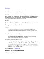 Tài liệu Accessing Deleted Rows in a DataTable pptx