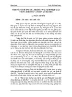 MỘT số ẢNH HƯỞNG của TRIẾT lý NGŨ GIỚI PHẬT GIÁO TRONG đời SỐNG văn HOÁ xã hội HUẾ 