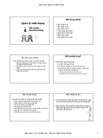 Tài liệu Bài 6: Đối chuẩn Benchmarking docx