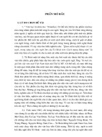 Quan niệm nghệ thuật về con người trong sáng tác dành cho người lớn của tô hoài trước cách mạng tháng tám 