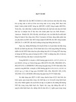 Ứng dụng kỹ thuật khuếch đại gien khảo sát các tổ hợp gien thường gặp trong bệnh lý bạch cầu cấp 