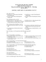 Tài liệu Ngân hàng đề thi trắc nghiệm môn kỹ thuật vi xử lý docx