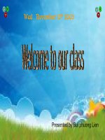 Tài liệu Unit 6: B1,2,3