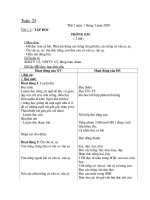 Bài giảng tuần 25 lớp 1