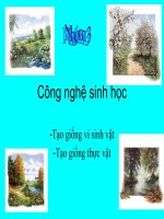 Tài liệu Công nghê gen pdf
