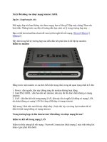 Tài liệu Xử lý lỗi không vào được mạng internet ADSL pdf