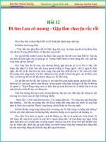 Tài liệu Hồi 12 Đi tìm Lưu cô nương - Gặp lắm chuyện rắc rối docx