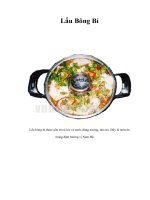 Tài liệu Lẩu Bông Bí pptx