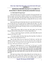 Nghệ thuật đàm phán trong kinh doanh đối ngoại 