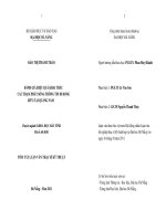 Đánh giá hiệu quả khai thác các trạm phát sóng thông tin di động (BTS) tịa quảng nam 