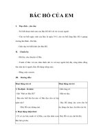 Tài liệu Giáo án 5, 6 tuổi - BÁC HỒ CỦA EM doc