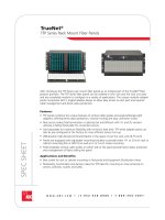 Tài liệu ADC KRONE - Datasheet - ODF - TFP Series Rack Mount Fiber Panels ppt