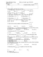Bài giảng Kiem tra toan 9 ( 3 de)
