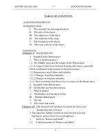 The images of women in some of william shakespeare,s plays 