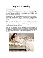 Tài liệu Váy cưới và hoa hồng docx