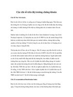 Tài liệu Các chỉ số trên thị trường chứng khoán pdf