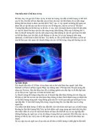 Tài liệu Tìm hiểu chút về hố đen vũ trụ docx