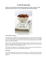 Tài liệu Se khít lỗ chân lông docx