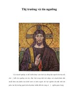 Tài liệu Thị trường và tín ngưỡng ppt