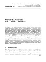 Tài liệu Hệ thống điều khiển mờ - Thiết kế và phân tích P11 pptx