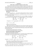 Tài liệu Tính chất cơ bản của mạch tuyến tính docx
