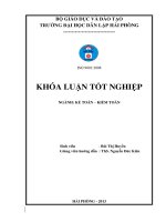 Hoàn thiện tổ chức kế toán chi phí sản xuất và tính giá thành sản phẩm tại công ty trách nhiệm hữu hạn sản xuất trung đức 