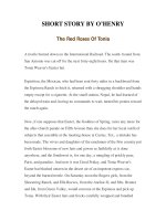 Tài liệu LUYỆN ĐỌC TIẾNG ANH QUA TÁC PHẨM VĂN HỌC-SHORT STORY BY O’HENRY -The Red Roses Of Tonia doc