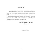 Thành phần loài tảo silic ở hồ chứa bến en   thanh hoá 