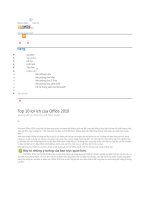 Tài liệu tim hieu office2010 ppt