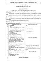 Bài giảng GIÁO ÁN LỚP 5 - TUẦN 22- 3 CỘT