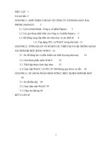 Báo cáo thực tập tốt nghiệp TẠI CÔNG TY CỔ PHẦN GIẤY HẢI PHÒNG HAPACO