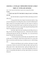 Tài liệu CHƯƠNG I : CƠ SỞ, QUÁ TRÌNH HÌNH THÀNH VÀ PHÁT TRIỂN TƯ TƯỞNG HỒ CHÍ MINH docx
