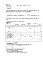 Bài soạn Đề HKII - Lý 8( có ma trận, đáp án)