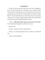 Thiết kế hệ thống chuông truyền lệnh trên tàu thủy 