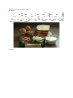 Bánh thịt nướng cho ngày se lạnh 