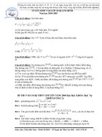 Bài giảng Tổng hợp đề thi các tỉnh năm 2004-2005